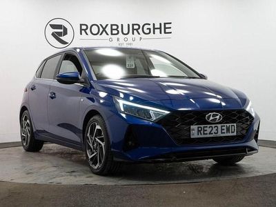 Blue Used 2023 Hyundai i20 Premium Hatchback | £11,750 (Fair price)
