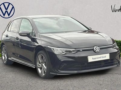 Used VW Golf VIII R-line 150 HP (110 kW) 2022 Black Hatchback