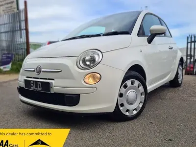 Used Fiat 500 Pop 69 HP (50 kW) 2011 White Hatchback