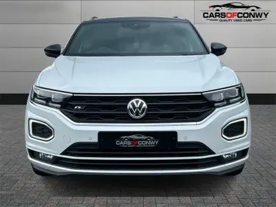Used VW T-Roc R-line 150 HP (110 kW) 2019 White SUV