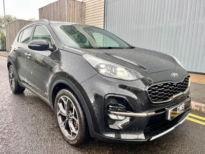 Used Kia Sportage GT-Line 177 HP (130 kW) 2020 Black SUV