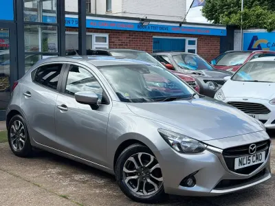 Used Mazda 2 Edition 90 HP (66 kW) 2015 Silver Hatchback