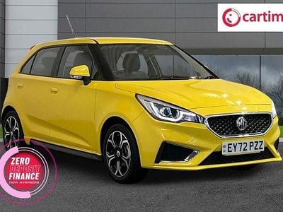 Used MG MG3 Exclusive 106 HP (77 kW) 2022 Yellow Hatchback