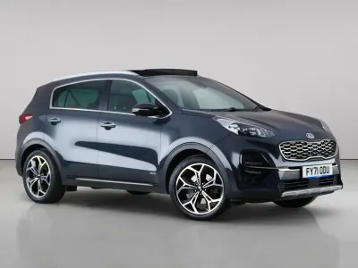 Used Kia Sportage GT-Line S 136 HP (100 kW) 2021 Grey SUV