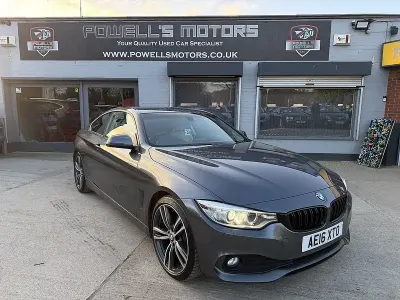 Used BMW 420 Performance 190 HP (139 kW) 2016 Mineral grey Coupe