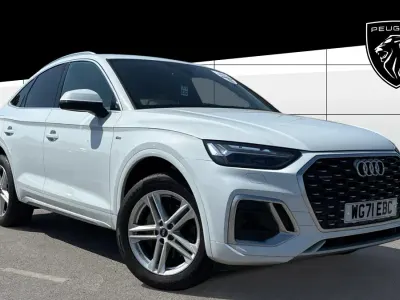 Used Audi Q5 S-Line 265 HP (194 kW) 2022 White SUV