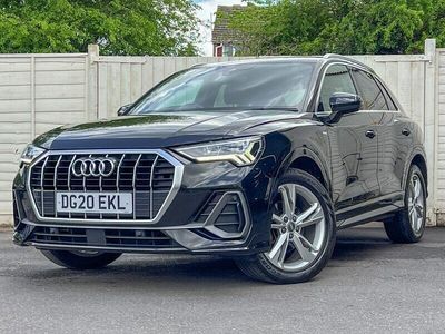 Używany Audi Q3 S-Line 150 KM (110 kW) 2020 Czarny SUV