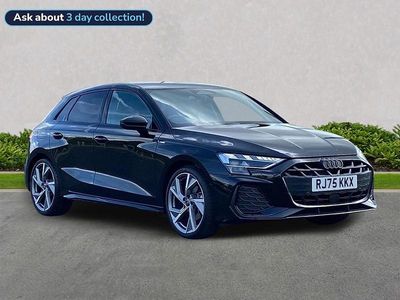 Used Audi A3 Black Edition 147 HP (108 kW) 2025 Black Hatchback