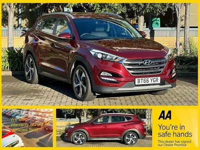 Red Used 2016 Hyundai Tucson Premium SUV | £7,800 (Fair price)