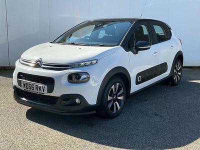 Used Citroën C3 Feel 110 HP (80 kW) 2017 White Hatchback