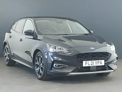 Used Ford Focus Active X 155 HP (114 kW) 2021 Blue Hatchback