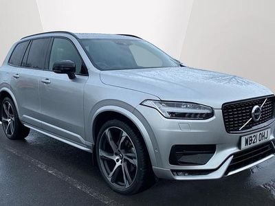 Silver Used 2021 Volvo XC90 R-Design Pro SUV | £35,609 (Fair price)