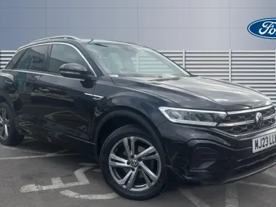 Used VW T-Roc R-line 150 HP (110 kW) 2023 Black SUV