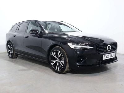 Black Used 2021 Volvo V60 R-Design Estate | £21,600 (Fair price)