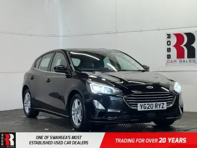 Used Ford Focus Zetec 120 HP (88 kW) 2020 Black Hatchback