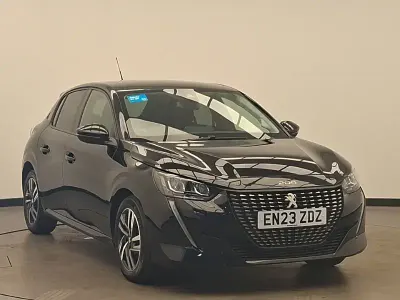 Used Peugeot 208 Allure+ 100 HP (73 kW) 2023 Black Hatchback