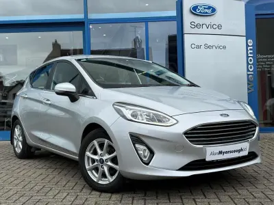 Used Ford Fiesta Zetec 2018 Silver Hatchback