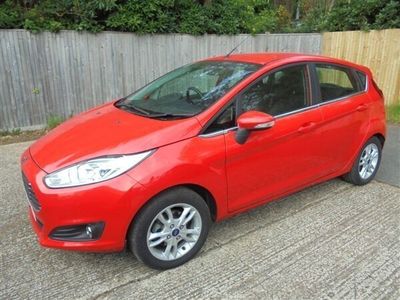 used Ford Fiesta 1.25 Zetec PETROL 5 DOOR AIR CON Hatchback 2014