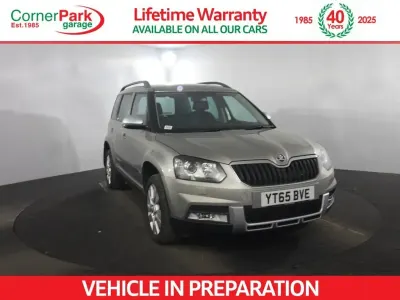Used Skoda Yeti SE L 110 HP (80 kW) 2015 Beige SUV
