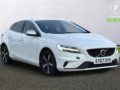 White Used 2017 Volvo V40 R-Design Hatchback | £8,899 (Good price)