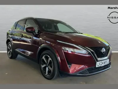 Used Nissan Qashqai N-Connecta 155 HP (114 kW) 2024 Red SUV