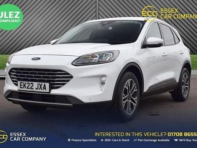 White Used 2022 Ford Kuga Titanium SUV | £14,690 (Good price)