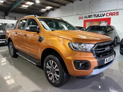 Gebraucht Ford Ranger Wildtrack 2019 Orange Pickup