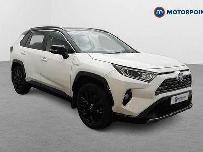 White Used 2021 Toyota RAV4 Hybrid Plus SUV | £25,399 (Fair price)