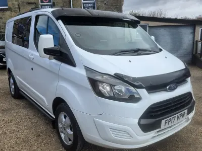 Used Ford Transit Custom 105 HP (77 kW) 2017 White Van
