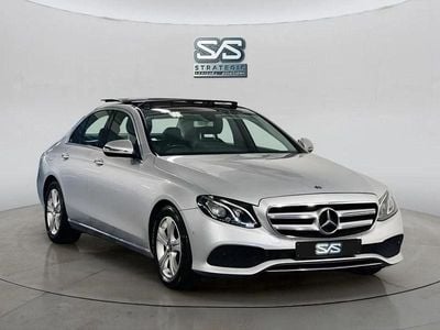 Silver Used 2016 Mercedes E220 Premium Sedan | £13,490 (Fair price)
