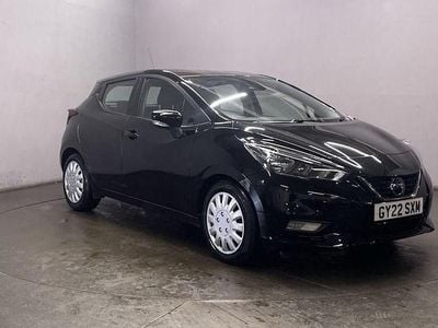Used Nissan Micra Acenta 92 HP (67 kW) 2022 Black Hatchback