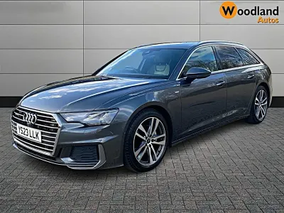 Begagnad Audi A6 S-Line 204 HK (150 kW) 2023 Grå Kombi