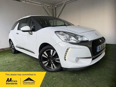 White Used 2016 DS Automobiles DS3 Chic Hatchback | £2,995 (Fair price)