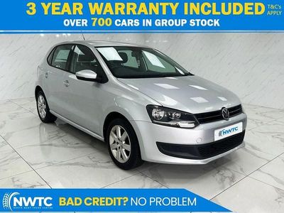 Begagnad VW Polo SE 60 HK (44 kW) 2011 Silver Halvkombi