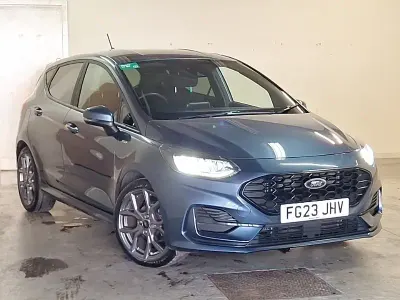 Used Ford Fiesta ST-Line 100 HP (73 kW) 2023 Blue Hatchback