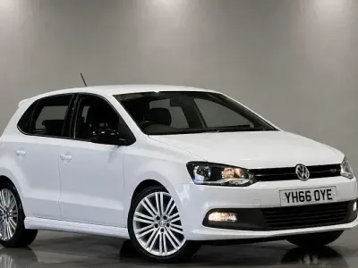 Used VW Polo BlueGT 150 HP (110 kW) 2016 White Hatchback