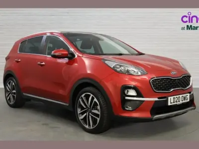 Used Kia Sportage 174 HP (127 kW) 2020 Red SUV