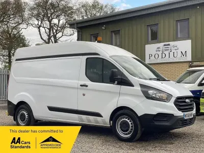 Begagnad Ford Transit Custom 130 HK (95 kW) 2019 Vit Van