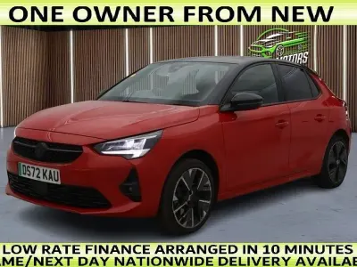 Second-hand Vauxhall Corsa-e Edition 100 kW (136 CP) 2022 Roșu Hatchback