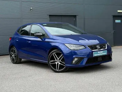 Usado Seat Ibiza FR Sport 2021 Azul Citadino