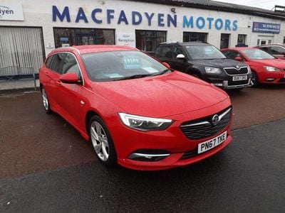 Used Vauxhall Insignia SRi 170 HP (125 kW) 2017 Red Estate