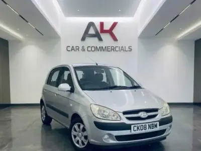 Used Hyundai Getz 65 HP (47 kW) 2008 Silver Hatchback