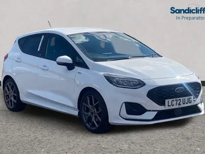 Used Ford Fiesta ST-Line 100 HP (73 kW) 2022 White Hatchback