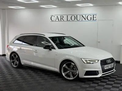 Used Audi A4 Black Edition 150 HP (110 kW) 2017 White Estate