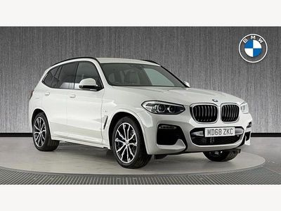 Used BMW X3 M Sport 187 HP (137 kW) 2019 White SUV