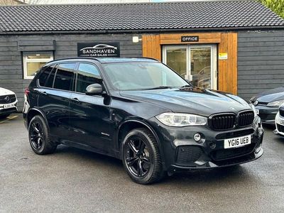 Black Used 2016 BMW X5 M Sport SUV | £20,995 (Fair price)