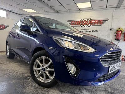 Used Ford Fiesta Zetec 100 HP (73 kW) 2017 Blue Hatchback