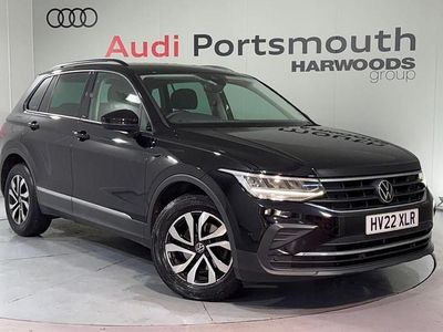 Black Used 2022 VW Tiguan Active SUV | £19,890 (Fair price)
