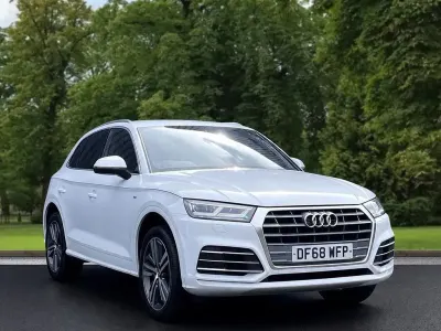 Used Audi Q5 S-Line 190 HP (139 kW) 2019 White SUV