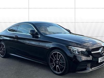 Black Used 2019 Mercedes C300 AMG Line Premium Coupe | £20,952 (Fair price)